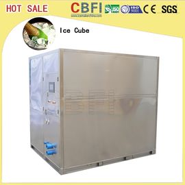 Menos fabricante de hielo del cubo del consumo de energía/pequeño negocio de la máquina de hielo 20 toneladas