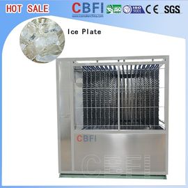 máquina de hielo de la placa de la capacidad 5000kg, producción automática de la máquina de hielo alta