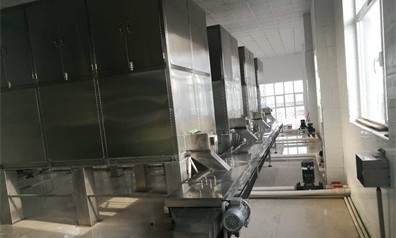 20 toneladas ajustan el cubo de hielo trabajan a máquina la cadena de producción comestible semi automática del hielo