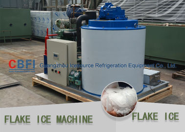 Agua dulce comercial de la máquina de hielo de la escama de la capacidad diaria grande 10 toneladas - 30 toneladas