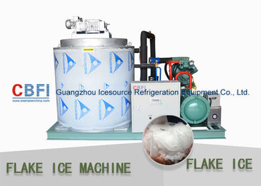 CBFI transportó en contenedores la refrigeración por aire de la máquina de hielo de la escama de 10 toneladas/día/la refrigeración por agua