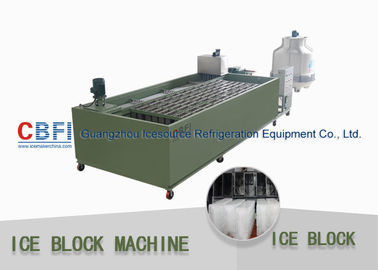 Fabricante de hielo transparente de bloque de la máquina del bloque de hielo con el molde del hielo del acero inoxidable