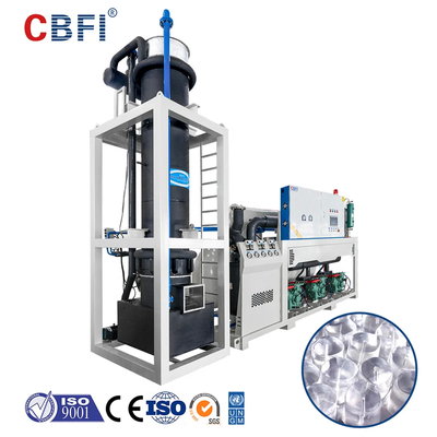 Máquina de hielo industrial eficiente con refrigerante R507 R404A