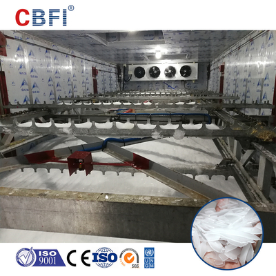 12-45 mm Diámetro de hielo Máquina de hielo industrial con compresor Copeland