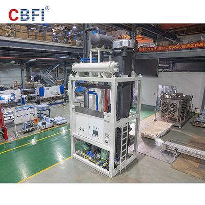 CBFI 5 10 15 20 25 30 Máquina para hacer hielo por tubos Máquina para hacer hielo industrial automática