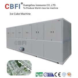 Ventile la capacidad grande refrescada 3000Kg /24h de la máquina de hacer hielo del cubo