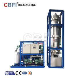 Capacidad diaria de la máquina de hielo del tubo del acero inoxidable de CBFI 304 15 toneladas