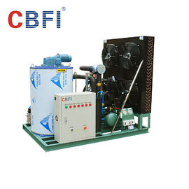 -5 refrigeración del aire de la máquina de hielo de la escama del compresor de Alemania  del ℃/por agua
