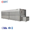 Congelador rápido industrial del soplo de aire del congelador del túnel de 1000KG/H IQF