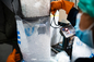 30 toneladas máquina automática de hielo cilíndrica máquina de hielo de tubo de hielo refrigeración por agua