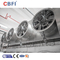 Conveyor de doble espiral Iqf congelador personalizado Ancho 1372mm 200kg/h