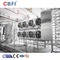 Espiral doble congelador rápido 200 kg/H-10000 kg/H Control del PLC de capacidad