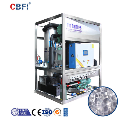 Máquina de control de tubos de hielo 5 toneladas para bebidas