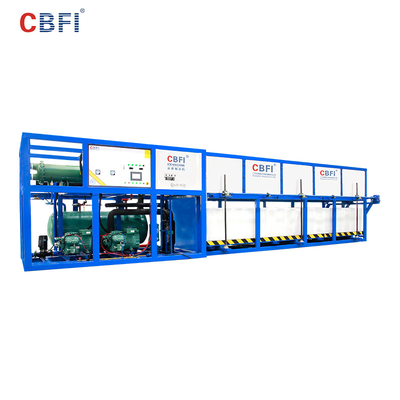 Máquina de enfriamiento directa del bloque de hielo de CBFI 15 toneladas de bloque de máquinas de hielo industriales