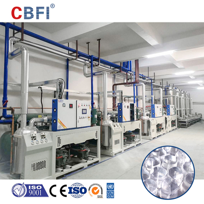 Instrumento de tubo de hielo de acero inoxidable SUS304 con capacidad de refrigeración de 28.3kw