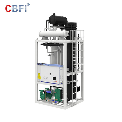 Dos refrigerante de Ton Ice Tube Machine Sus 304 de los sistemas 30 R507