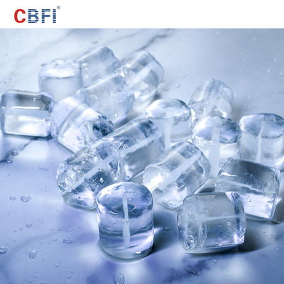 máquina de hielo de tubo de 10 mm 1 3 5 10 toneladas / máquina de hielo tubular pequeña y mediana de 24 horas