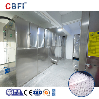 Máquina silenciosa de cubos de hielo de acero inoxidable con compresor Bizter/Frascold