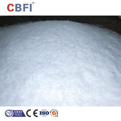 Máquina de hielo en flocos de 60 toneladas con diámetro de hielo de 45 mm Compresor Bitzer Temperatura de hielo de -5 °C