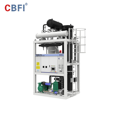 fabricante de hielo cristalino hueco del tubo de 3 toneladas/máquina de hacer hielo industrial