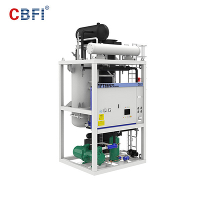 Capacidad grande automática tubo del hielo de 20 toneladas que hace máquina control fácil