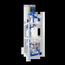 Máquina de refrigeración por agua / aire de tubos de hielo con Italia válvulas de fundición Corea del Sur LG Componentes eléctricos